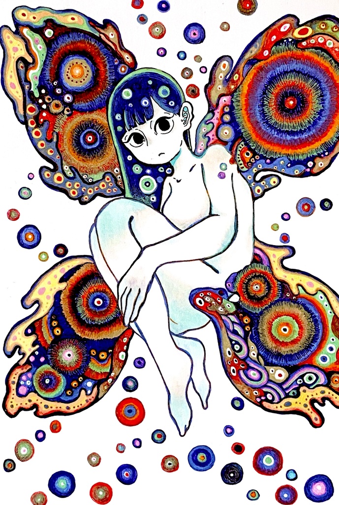 原画「明日を待つ」