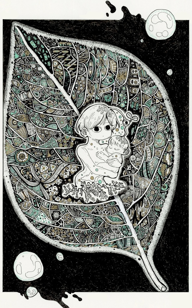 原画「朝」