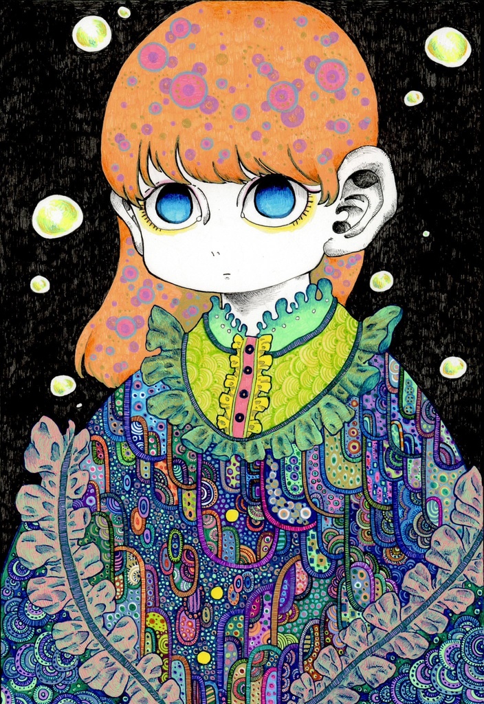 原画「眠に誘うパジャマ」