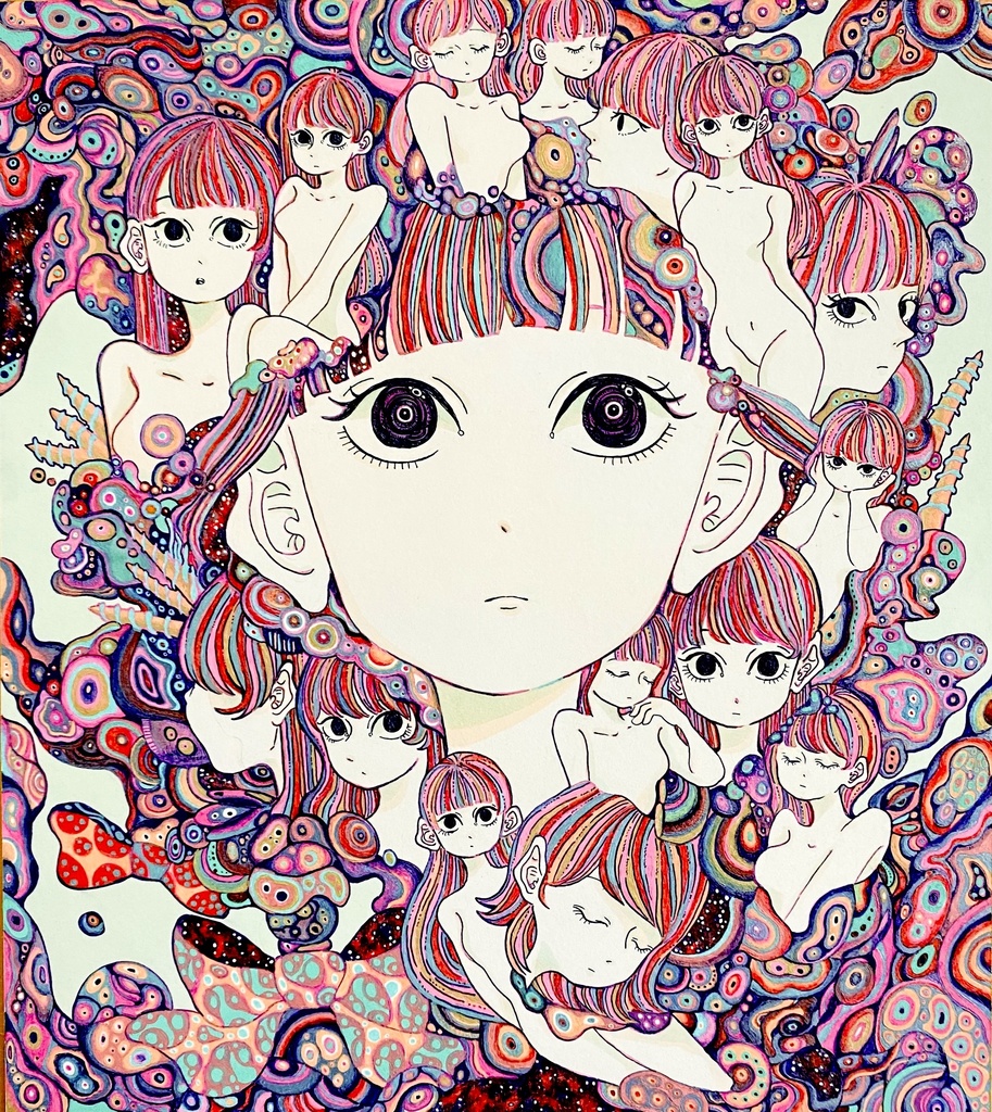 原画「世界は私の為にある」