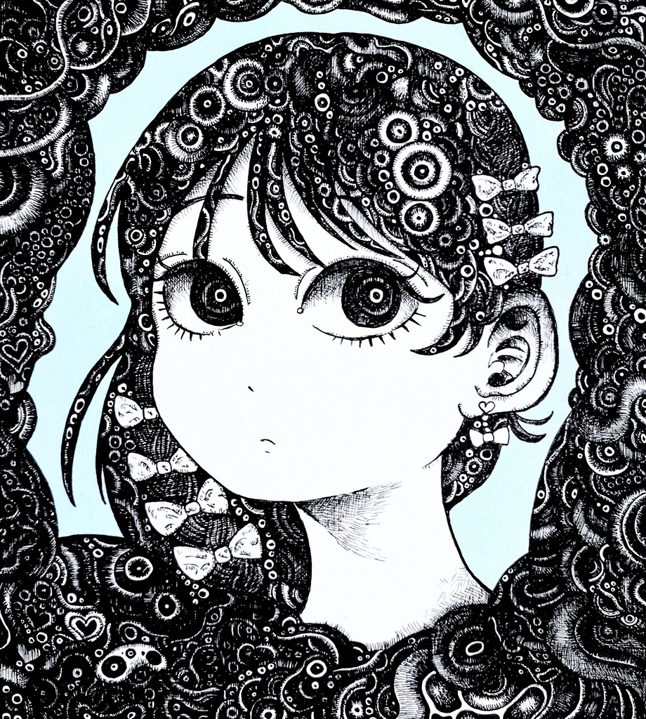 原画「ちらり」