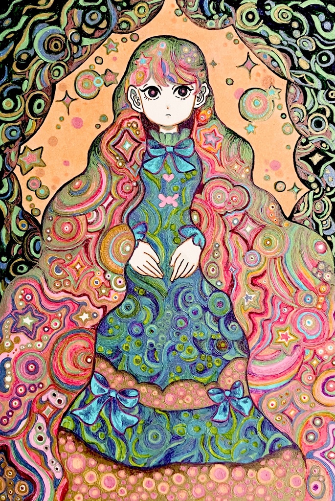 原画「まどろみ」