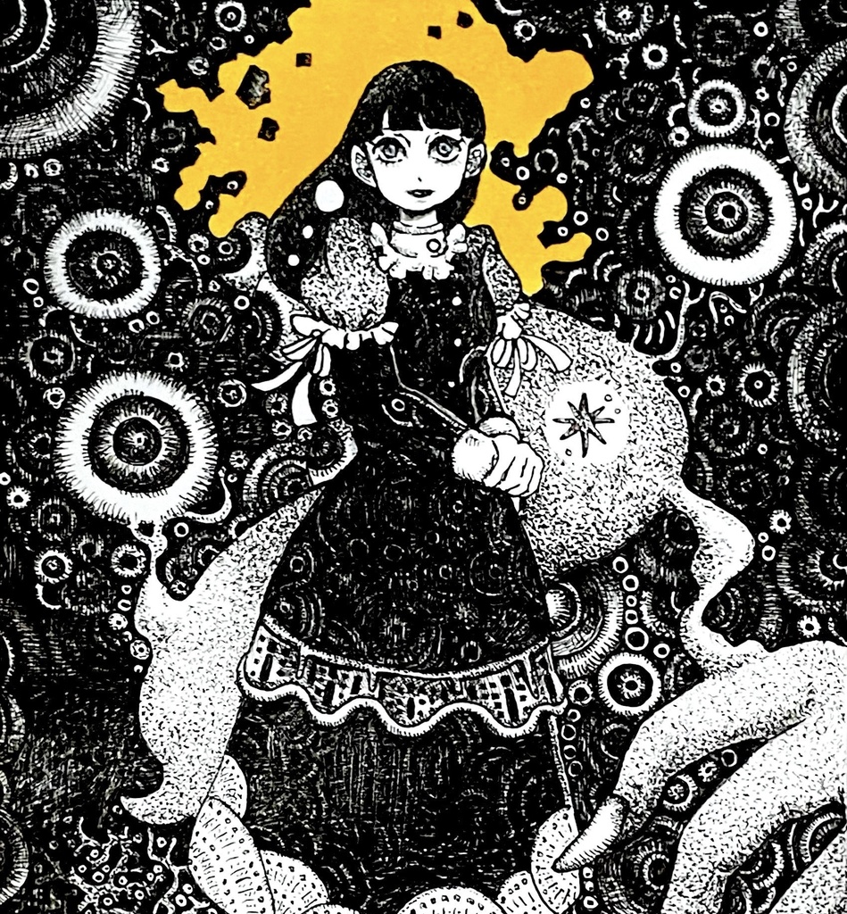 原画「私の中の怪物」