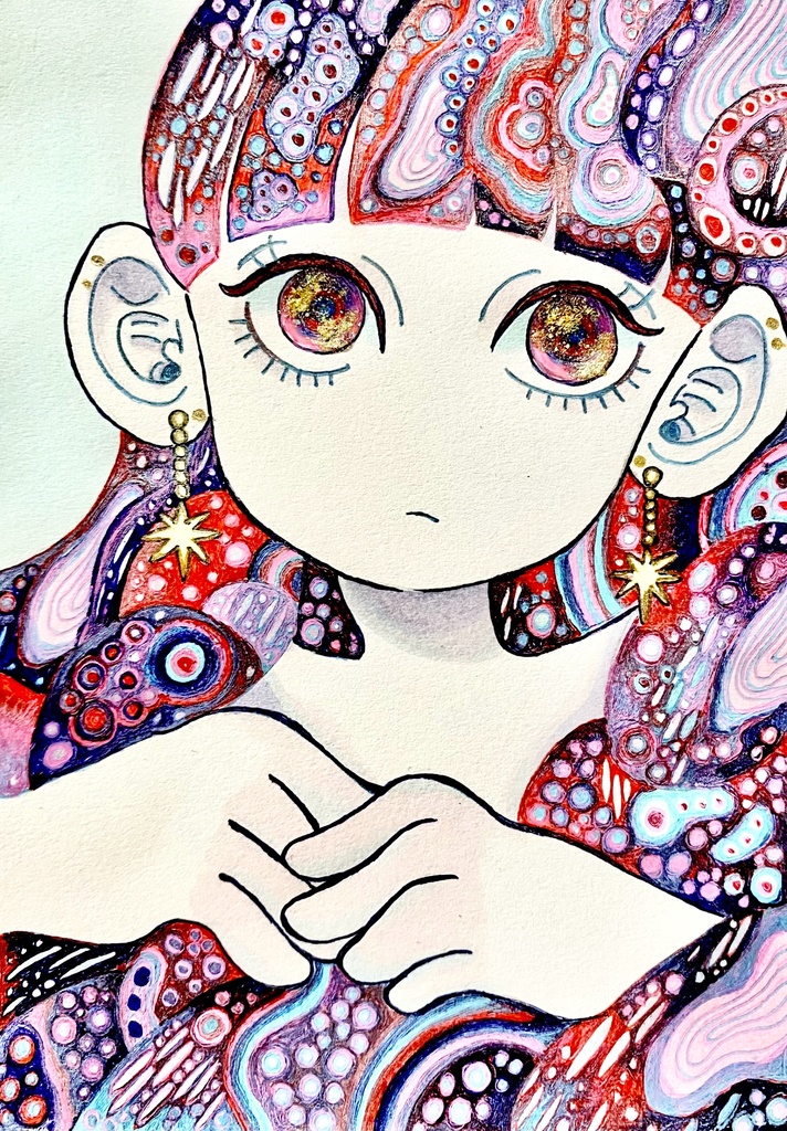 原画「恋は流星」