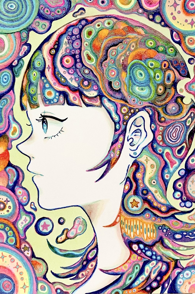 原画「ゆめのつづき」