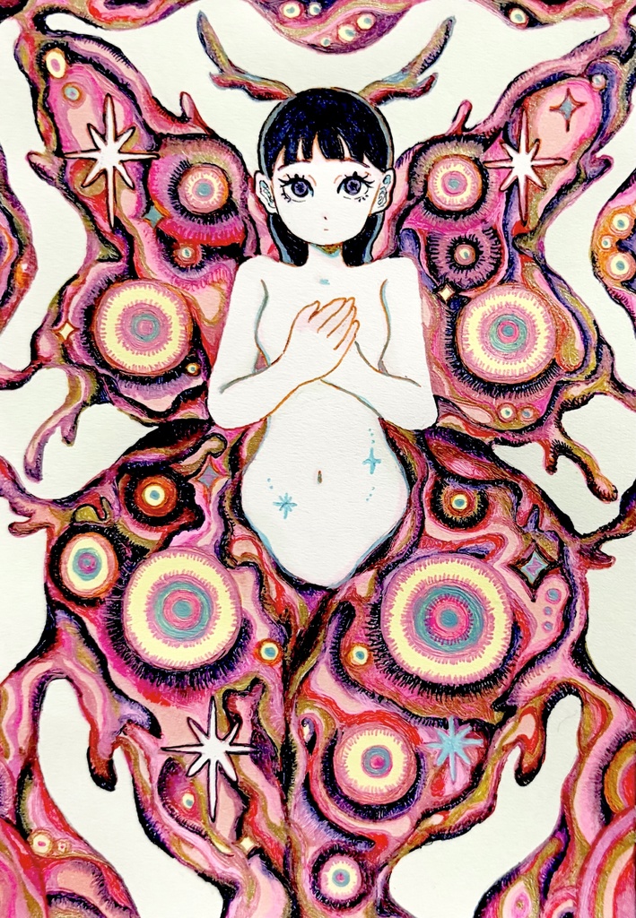 原画「きいて」