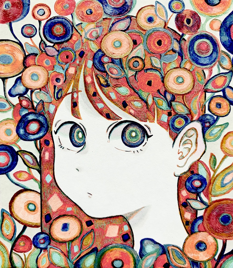 原画「君を待っている」