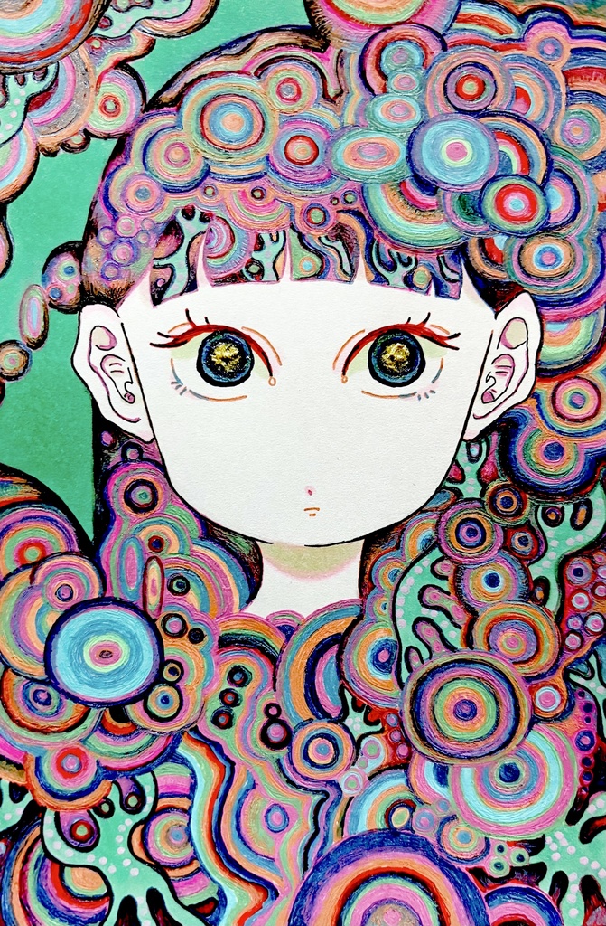 原画「想」