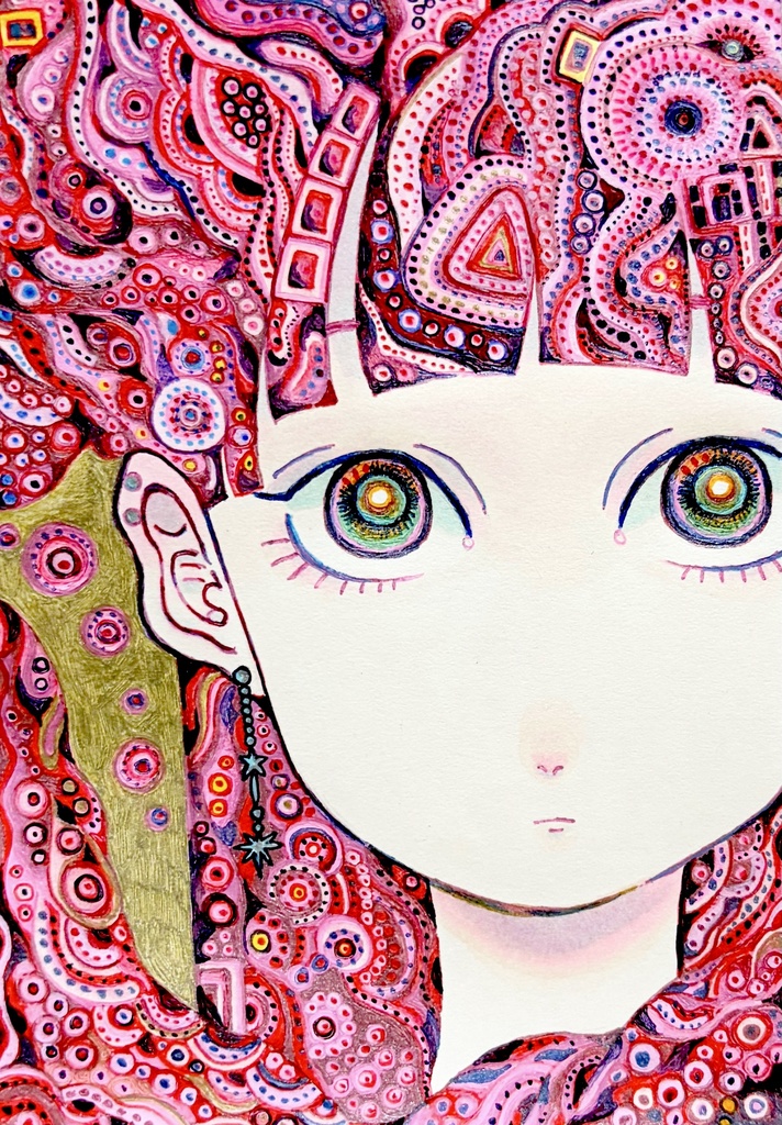 原画「こんな私が大好きだ」