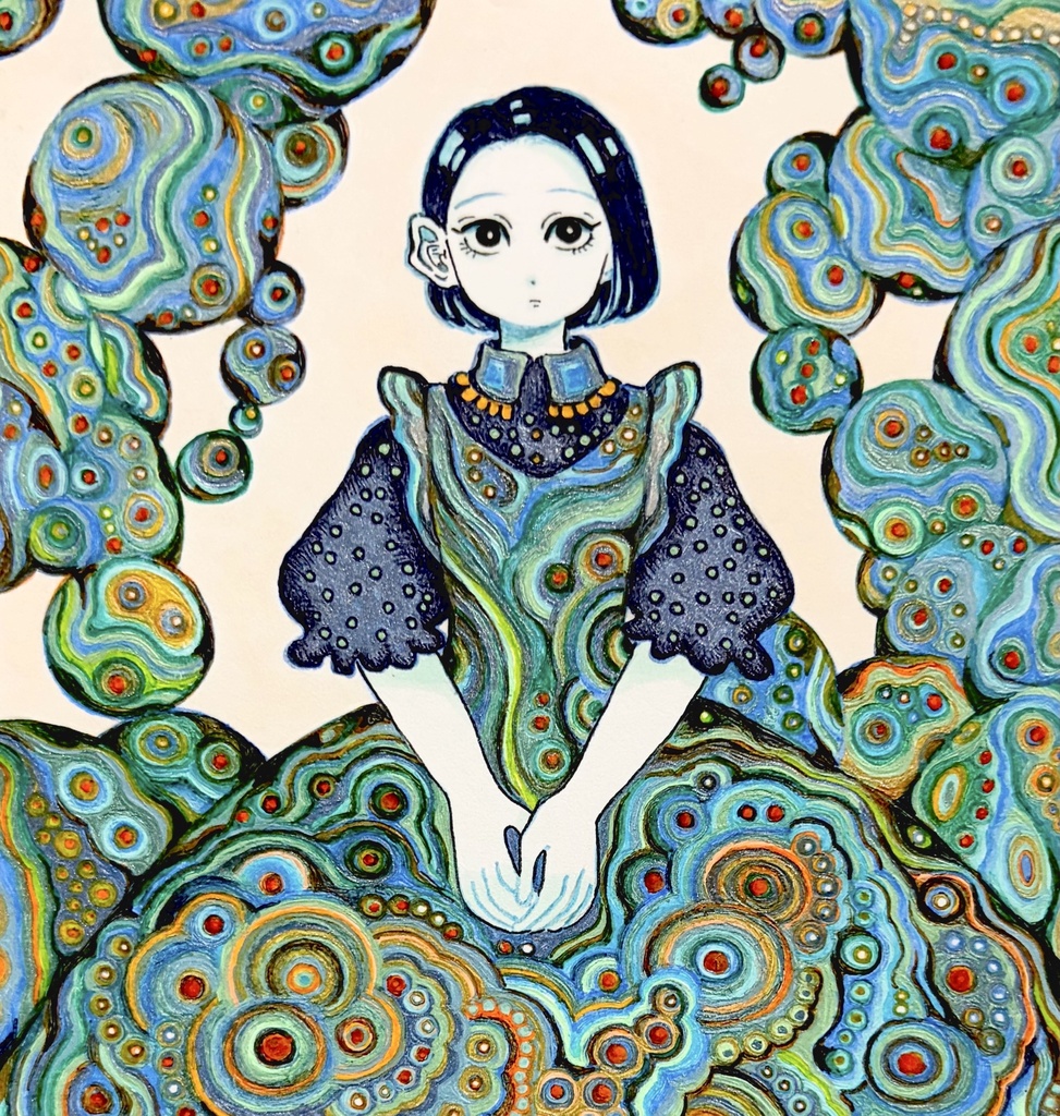 原画「森の風」