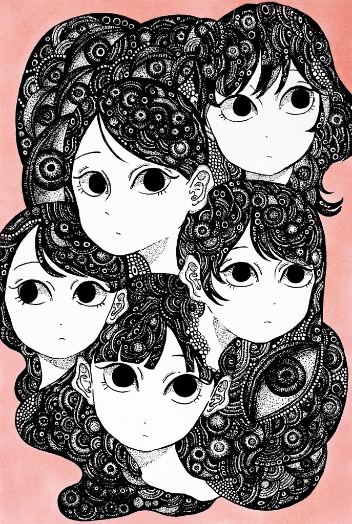 原画「眠らぬ瞳」
