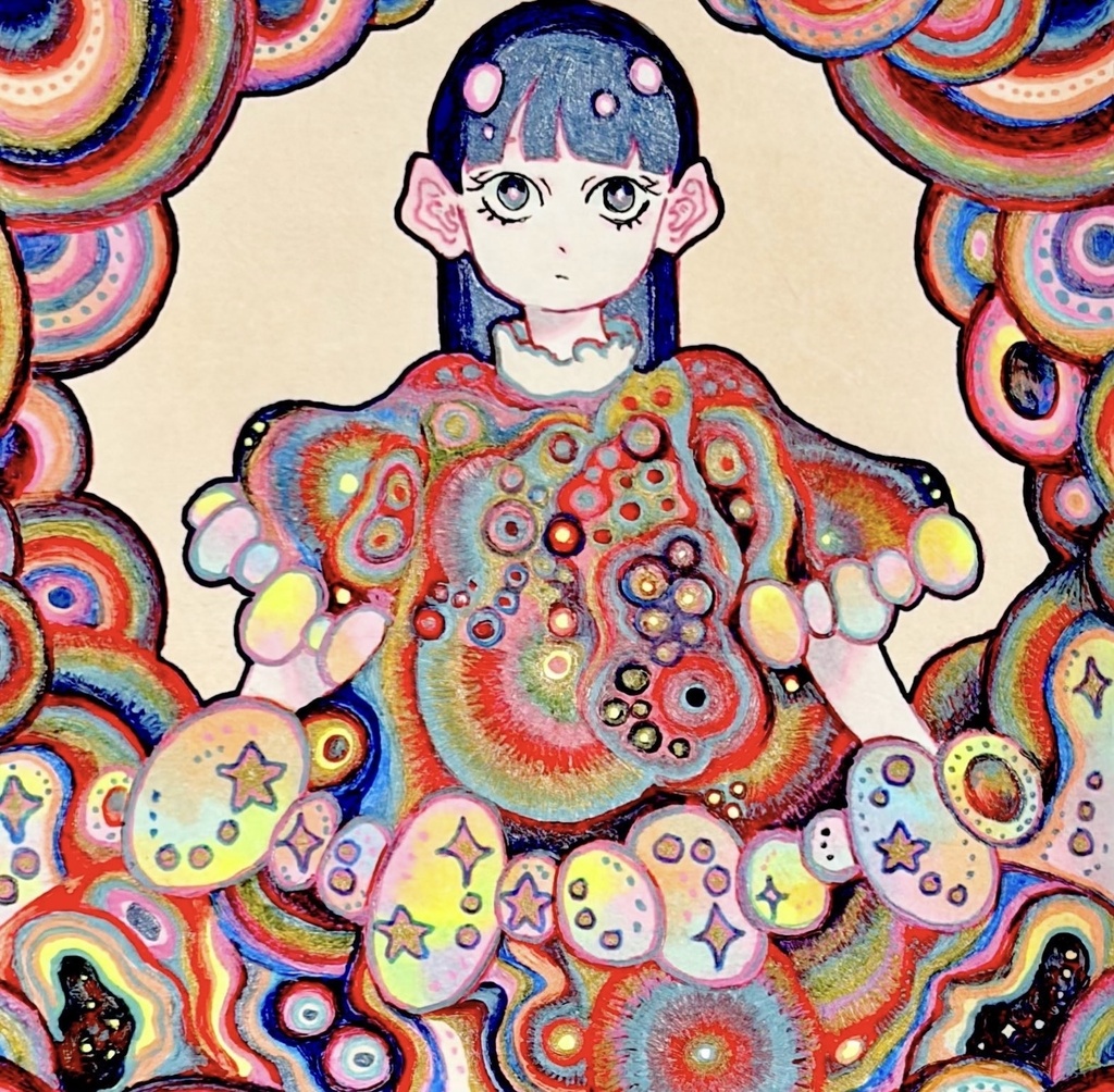 原画「満ちて、溢れて」