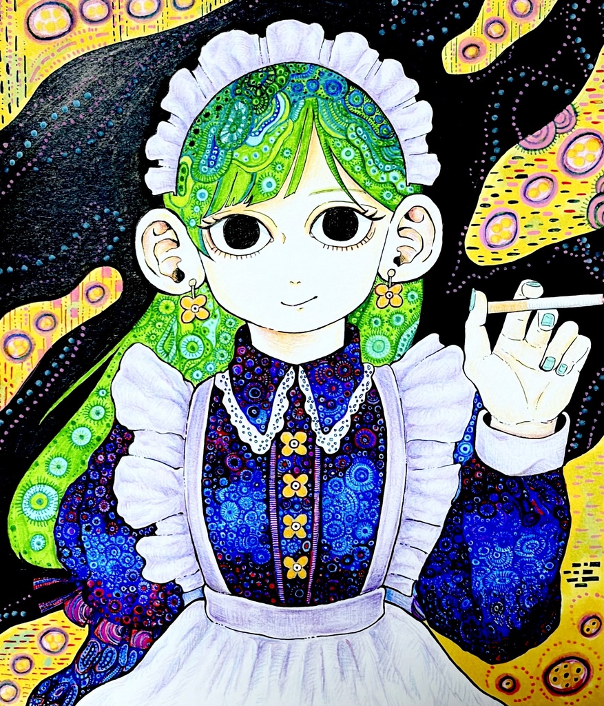 原画「いっぷく」