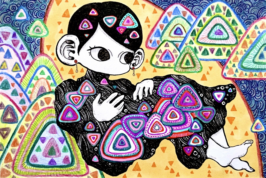 原画「孤独の埋め合わせ」
