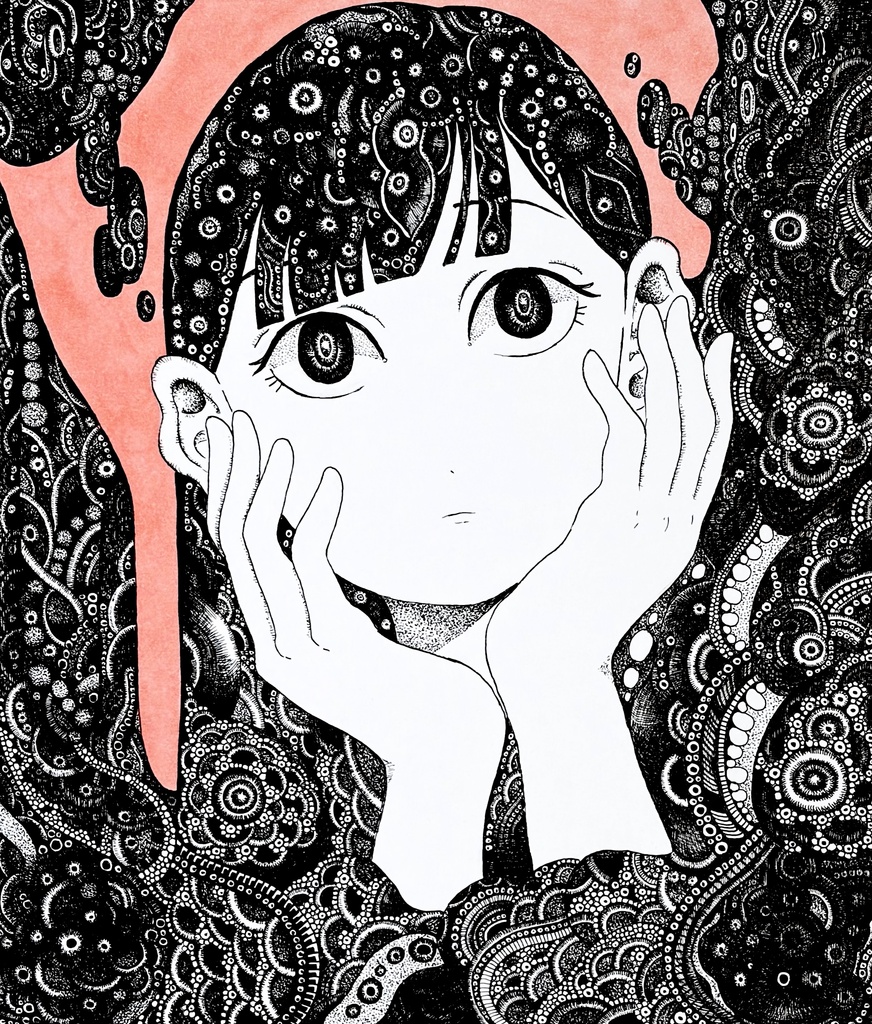 原画「みつめる」