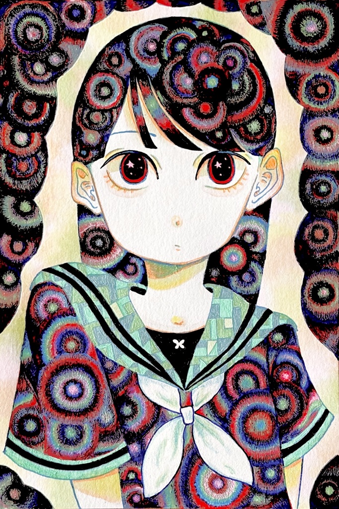 原画「光へ向かう」