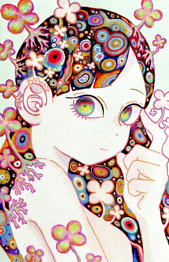 原画「クローバー」