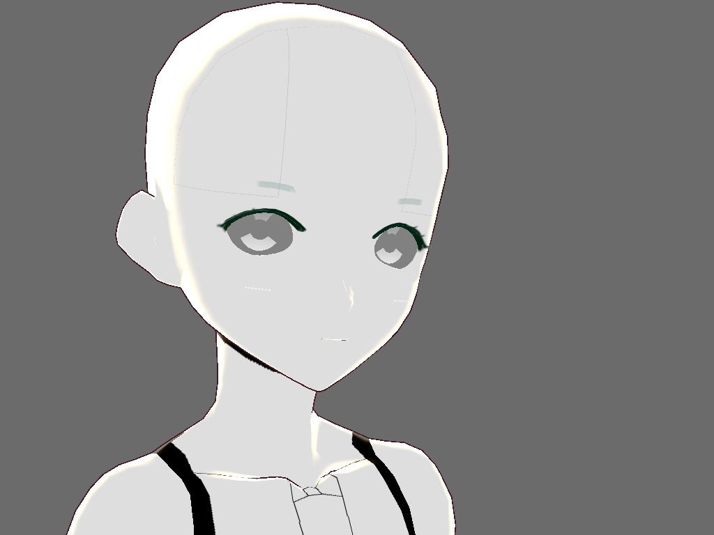 VRoid用アンドロイド風テクスチャ "アバタ・デ・コロラーレ"