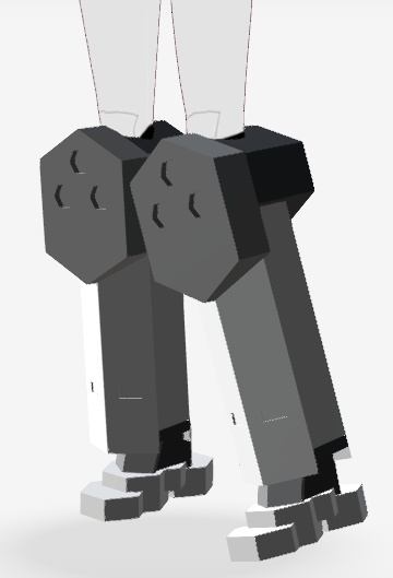 VRoid向けパーツセットA