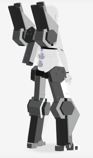 VRoid向けパーツセットA