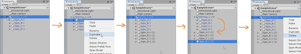 VRoid向けパーツセットF