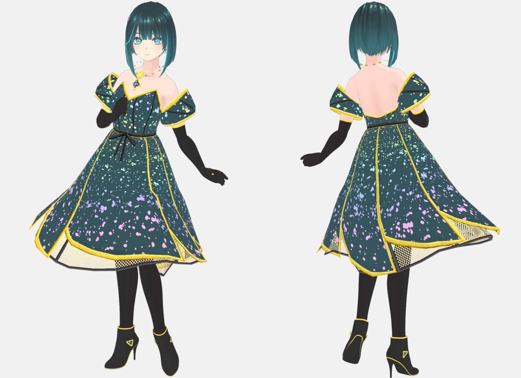 Lampshade_Dress/ランプシェード・ドレス