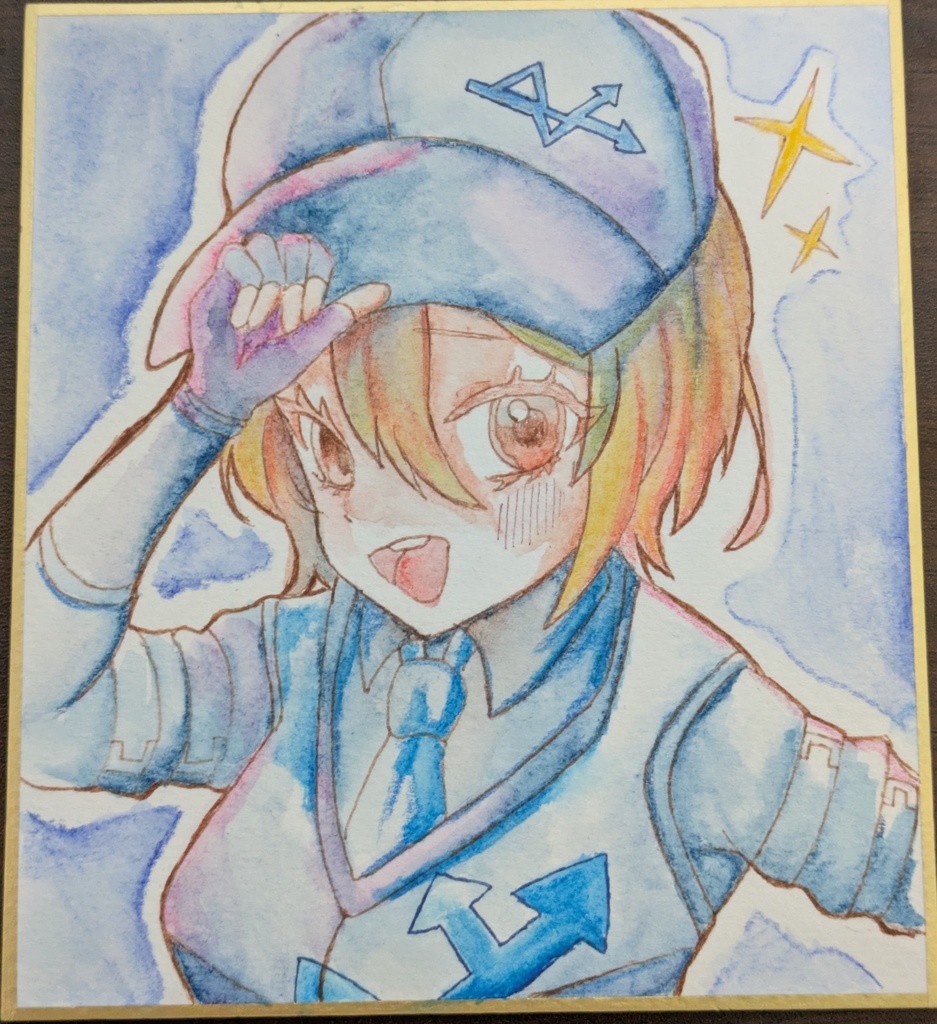 W社ドンキちゃん【色紙】