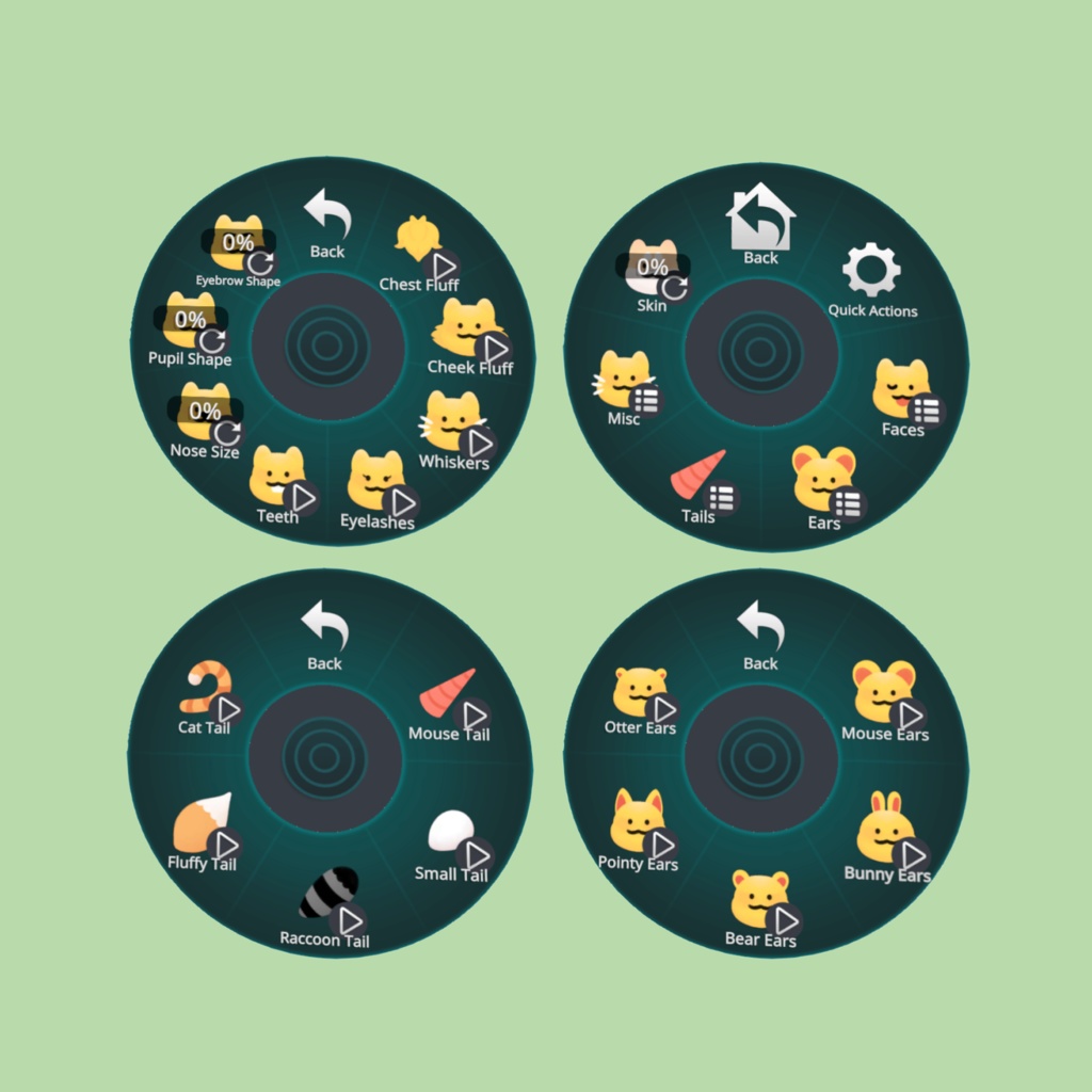 Squishy Base Chibi VRChat Furry Avatar