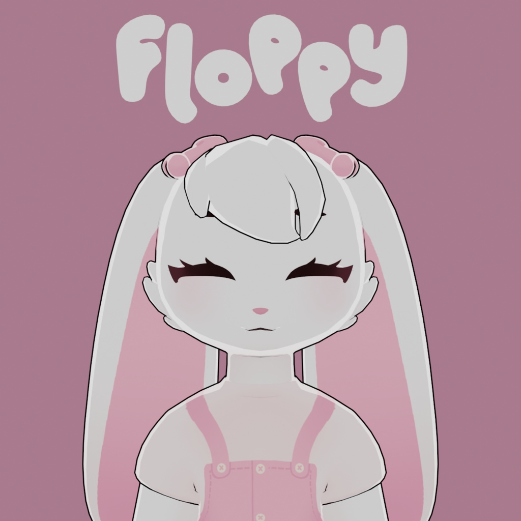Floppy the Bunny VRChat Kemono Furry Avatar