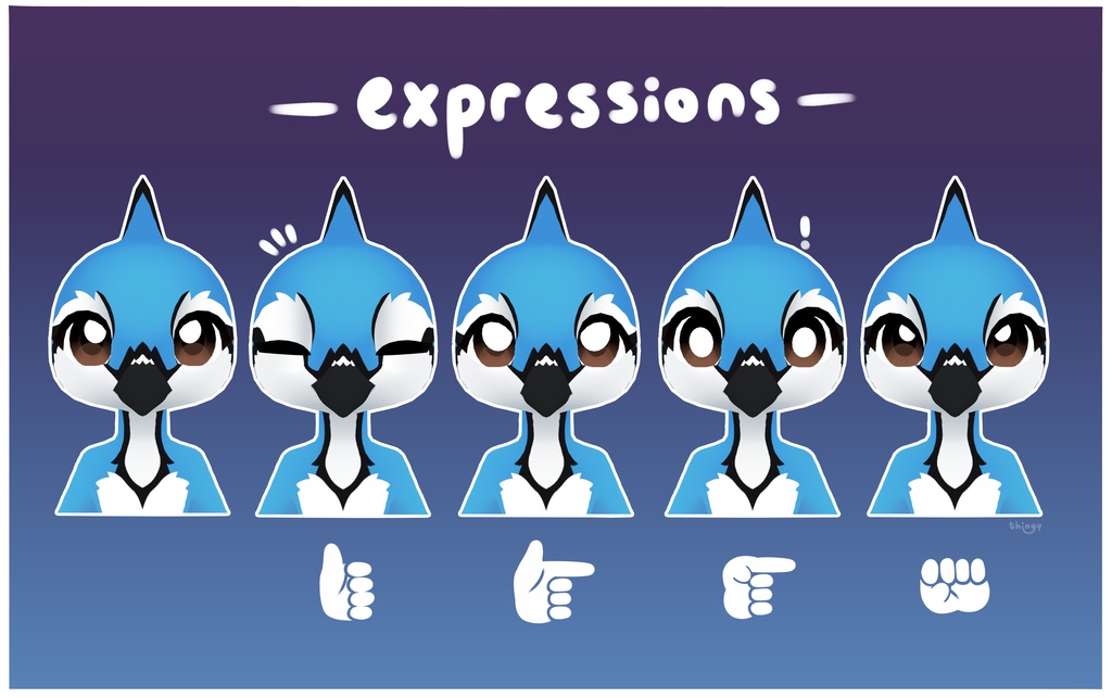 Chirrup Chibi/Kemono VRChat Bird Base Avatar