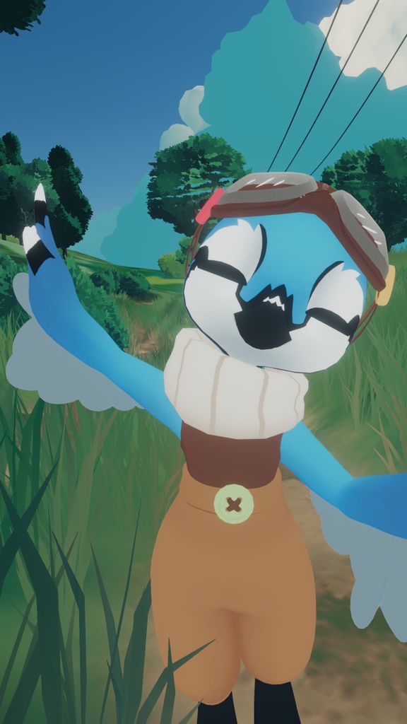 Chirrup Chibi/Kemono VRChat Bird Base Avatar