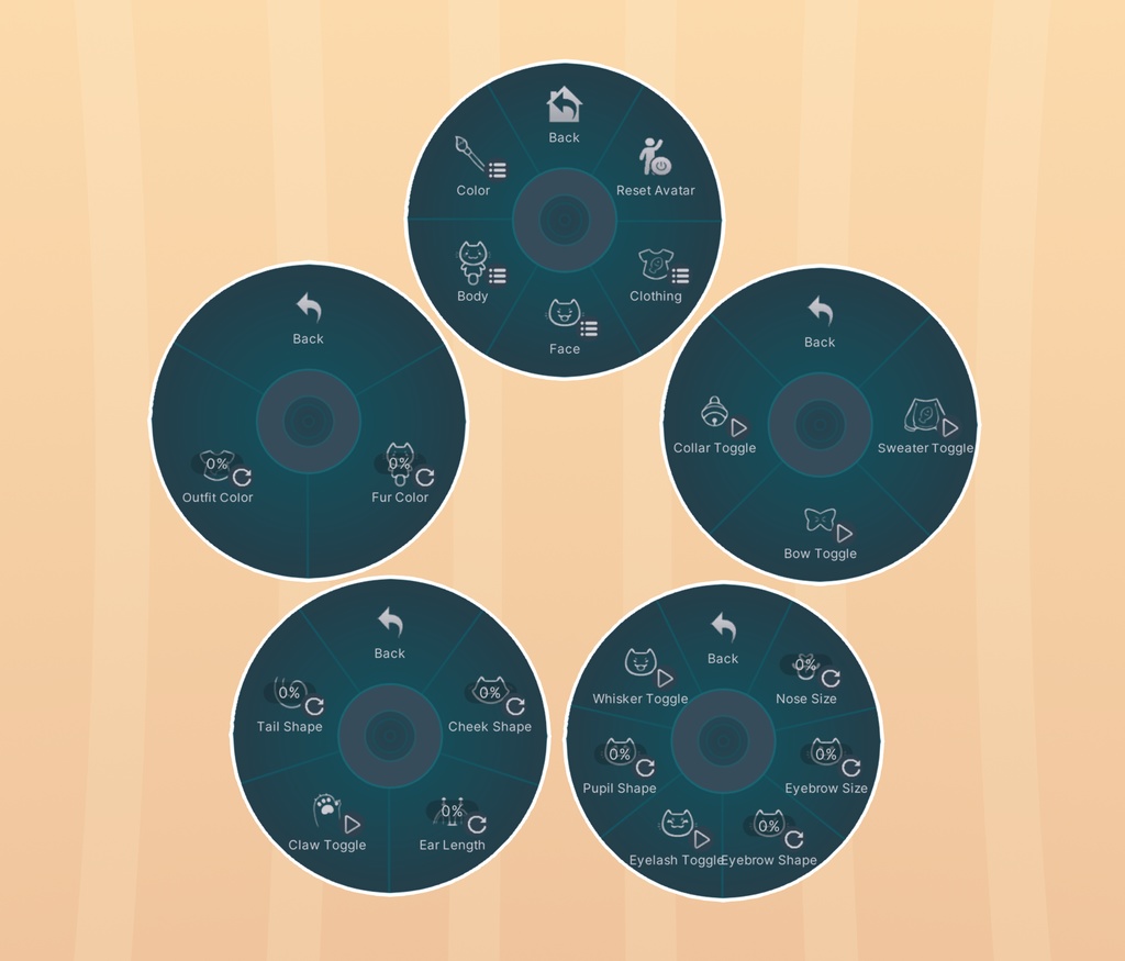 Mewchi, Chibi/Kemono Furry Kitty Cat Base VRChat Avatar