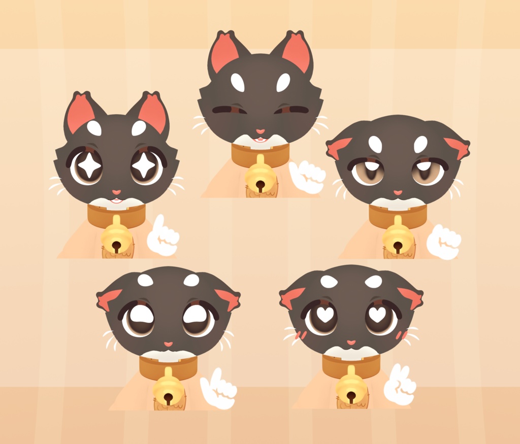 Mewchi, Chibi/Kemono Furry Kitty Cat Base VRChat Avatar
