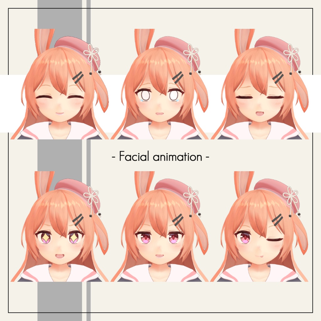 【オリジナル3Dモデル】シアリー(Sheary)