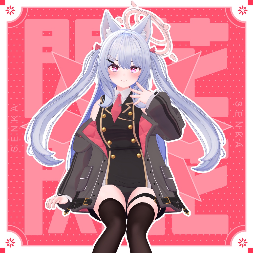 閃花(Senka)【オリジナル3Dモデル】