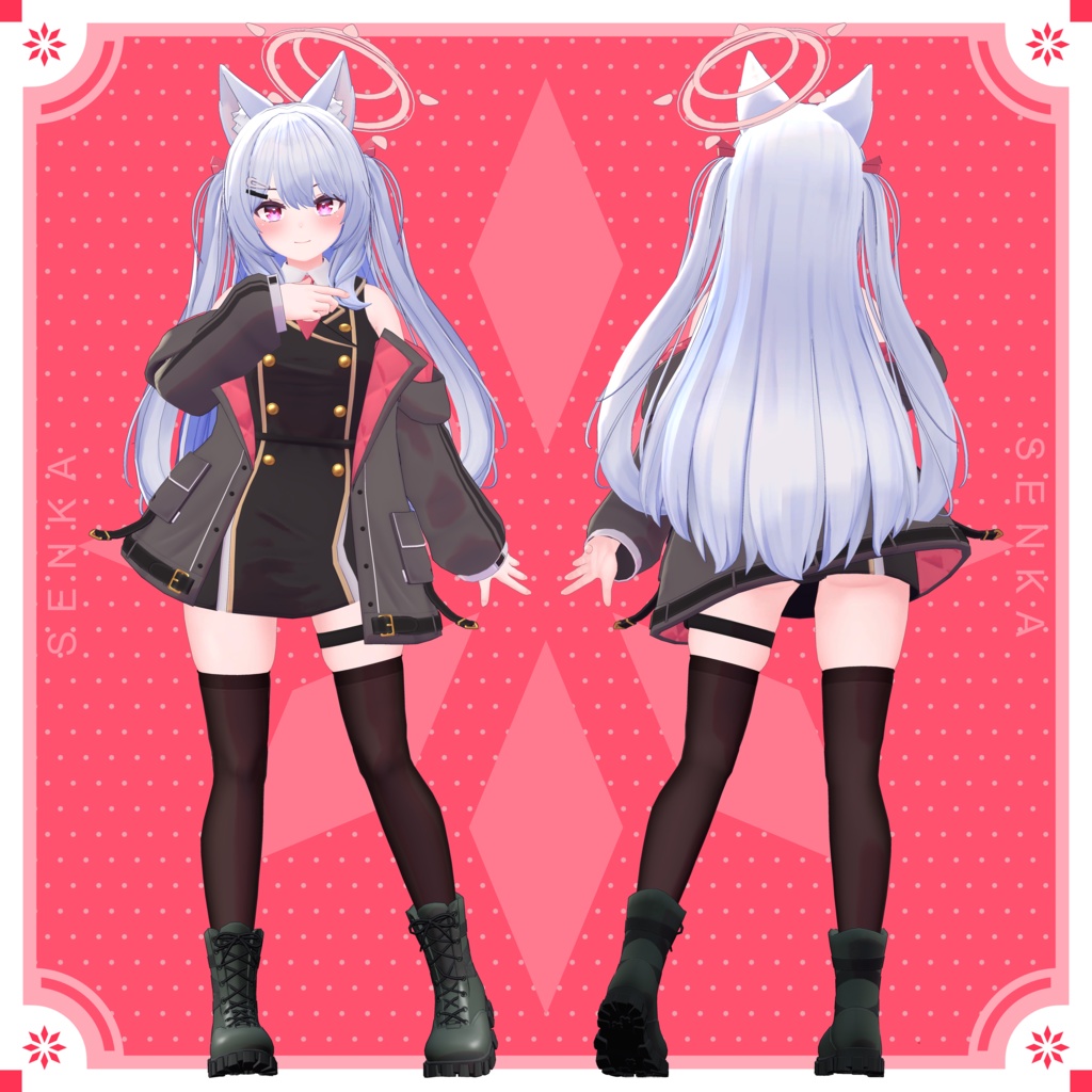 閃花(Senka)【オリジナル3Dモデル】