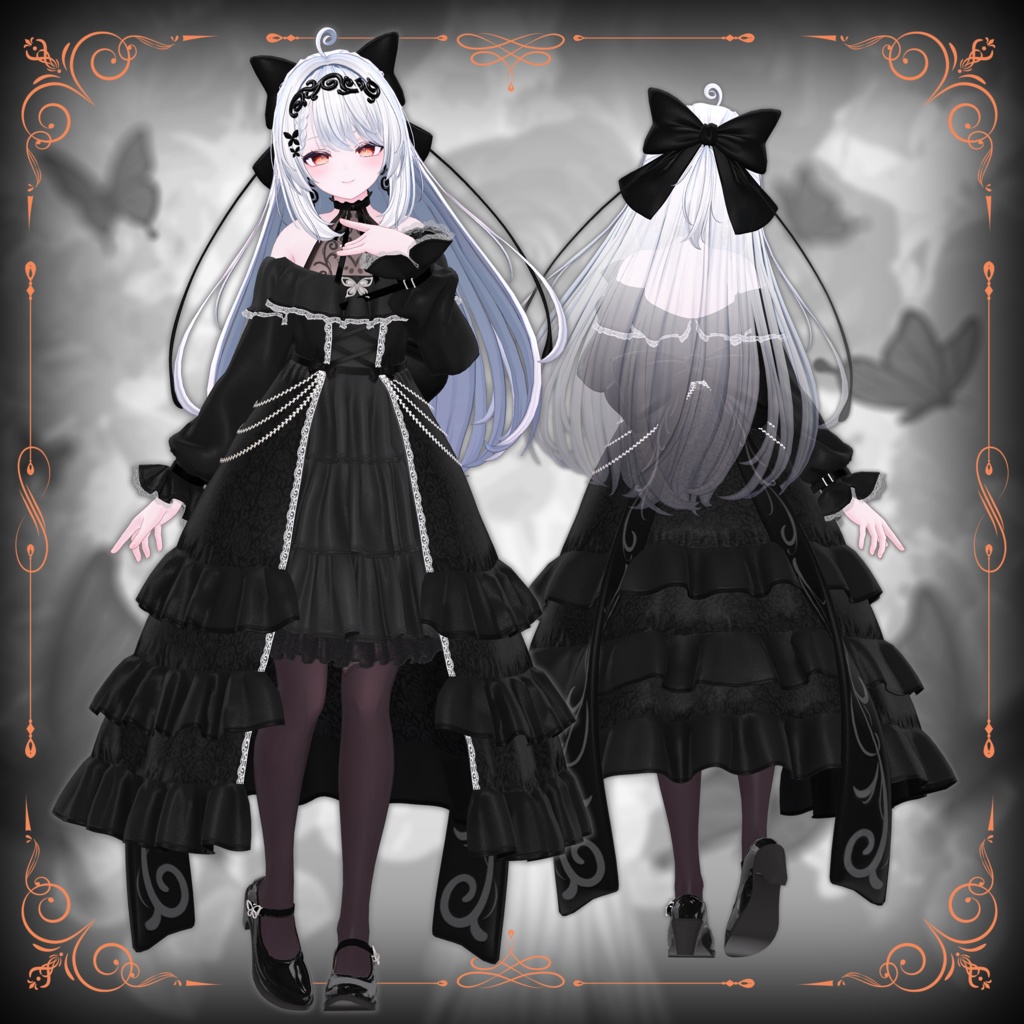 【4/22発売予定】『フォレ・ノワールの少女 カザリス』【オリジナル3Dモデル】