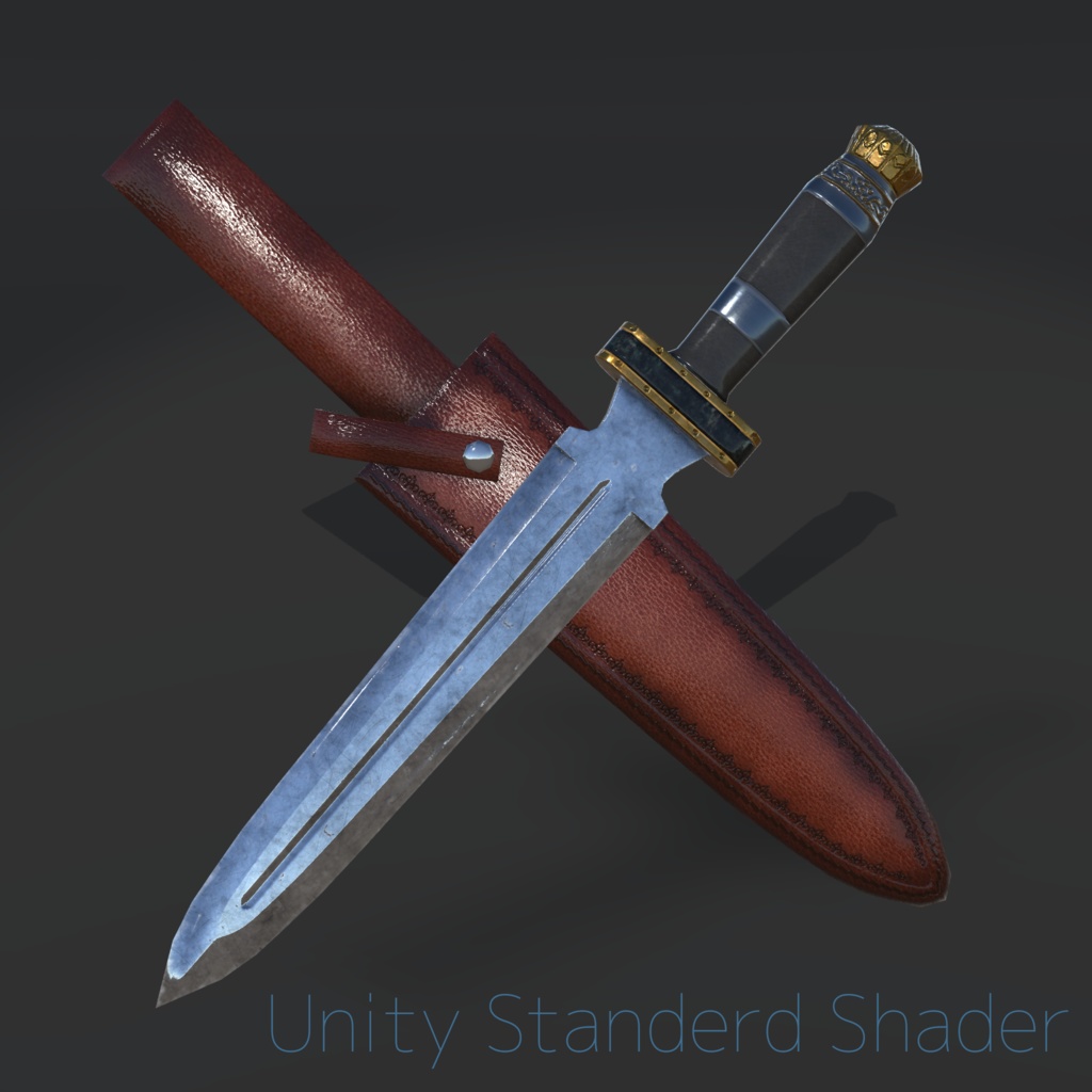 【3Dモデル】Dagger Knife