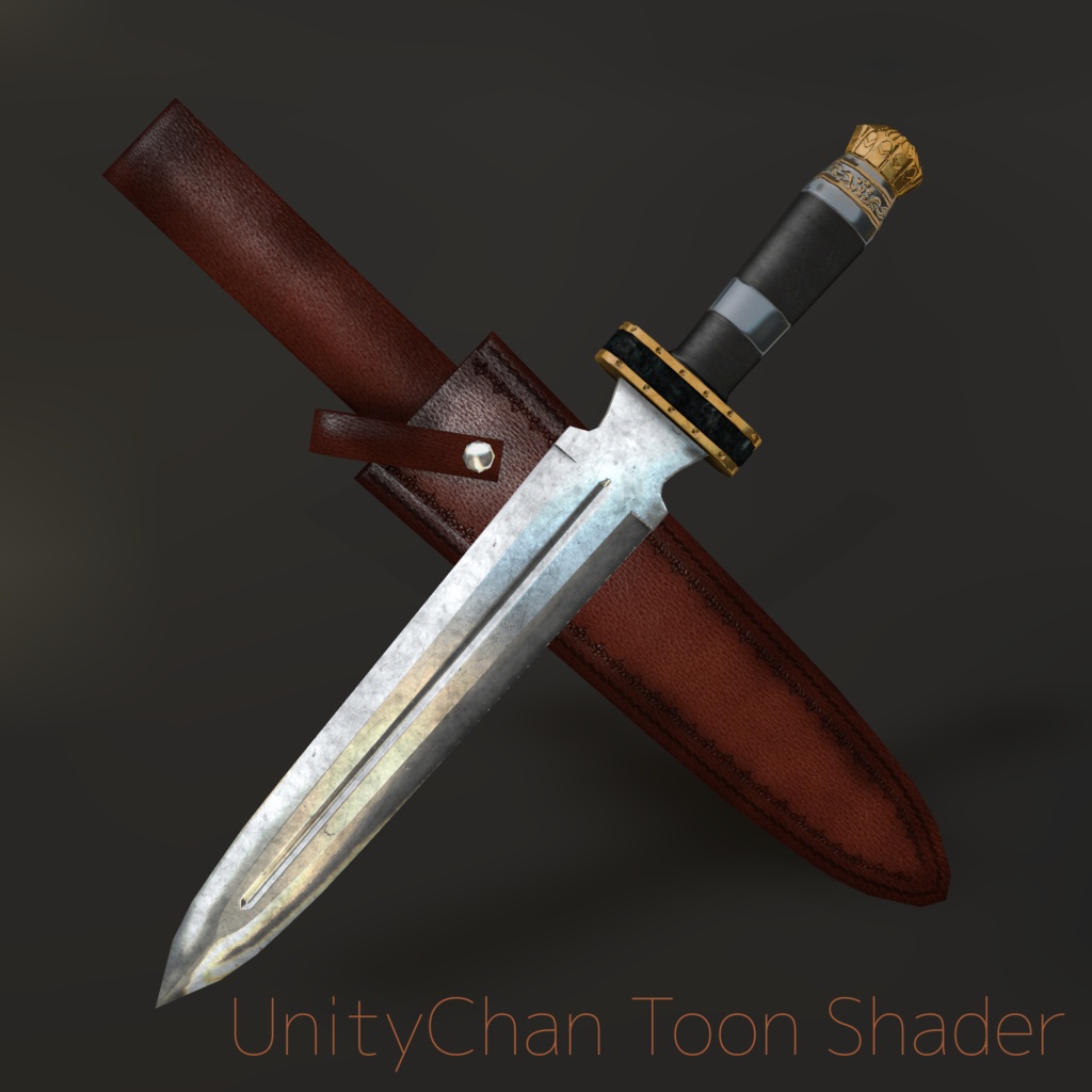 【3Dモデル】Dagger Knife