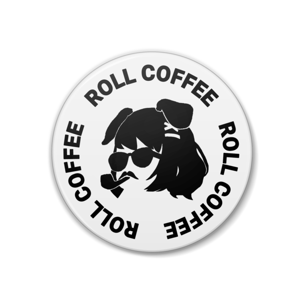ROLL COFFEE:缶バッジ