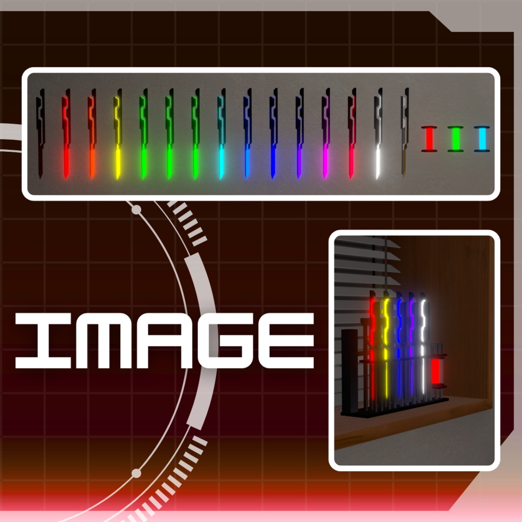 【VRChat】Cyber_Pen:差し替えモデル