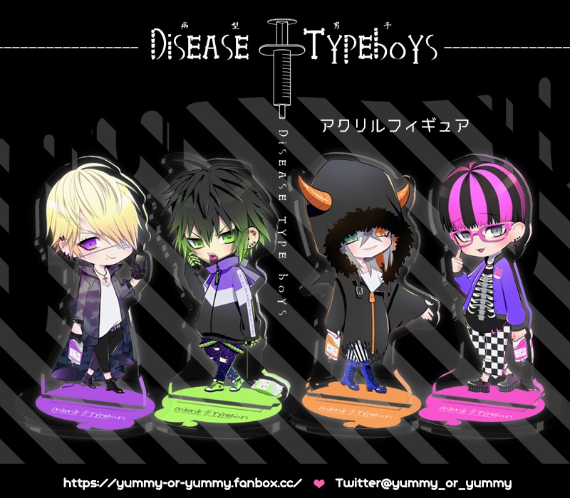 病型男子 アクリルフィギュア Yummy Or Yummy Online Shop Booth