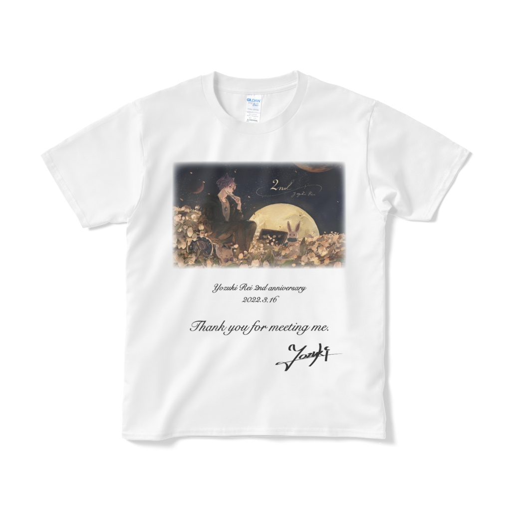 2nd anniversary 記念Tシャツ サイン入り