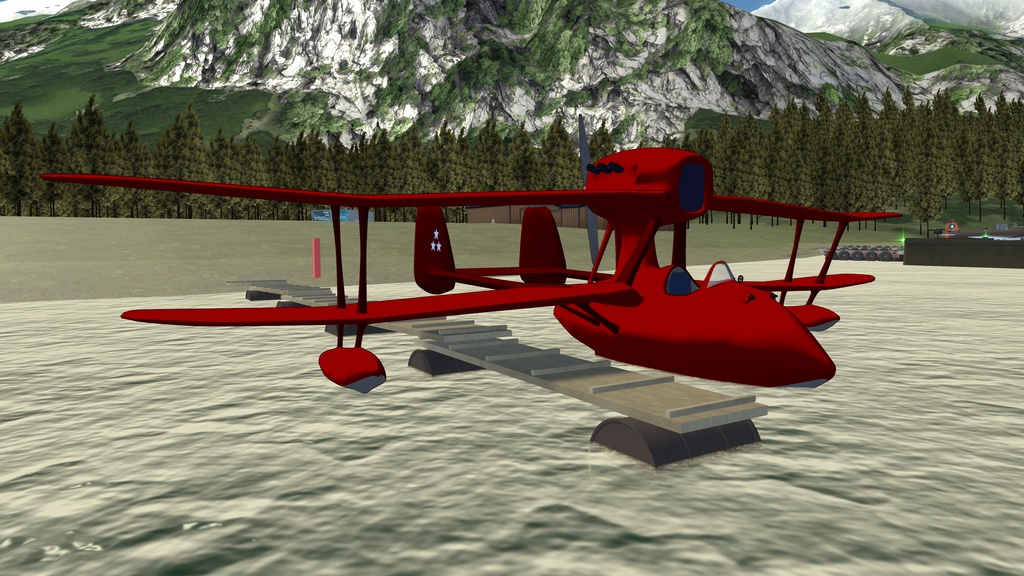 【VRC想定】は号戦闘飛行艇 麦突(むぎつく)【Sacc1.7対応済】