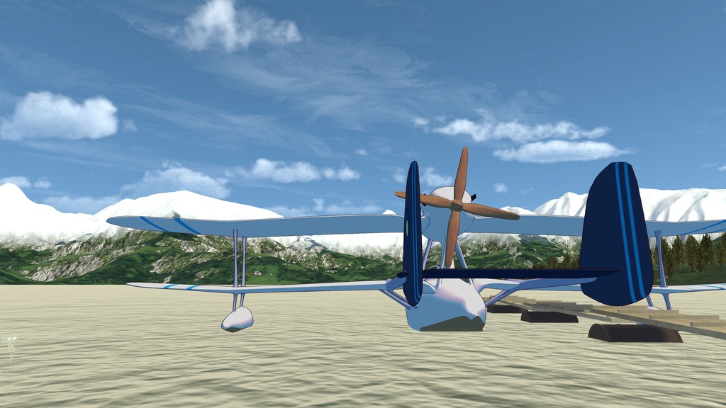 【VRC想定】は号戦闘飛行艇 麦突(むぎつく)【Sacc1.7対応済】