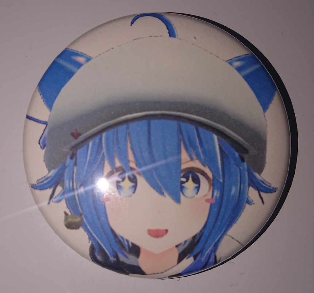 はねる缶バッジ1