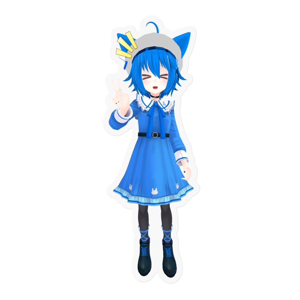 はねるステッカー①