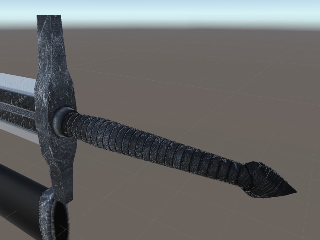 fbxモデル「ロングソードセット」