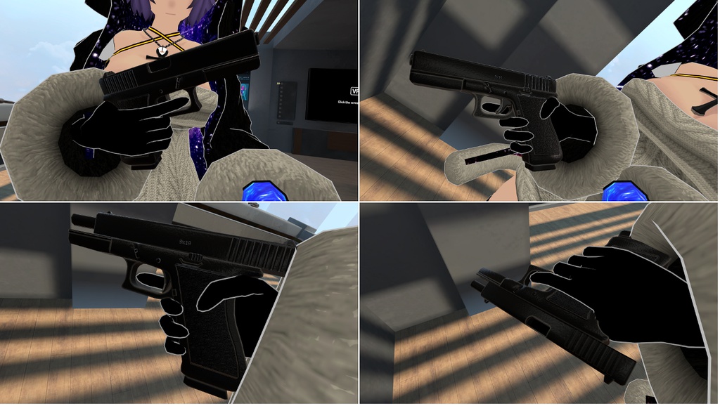 VRC向け拳銃モデル「T-17」