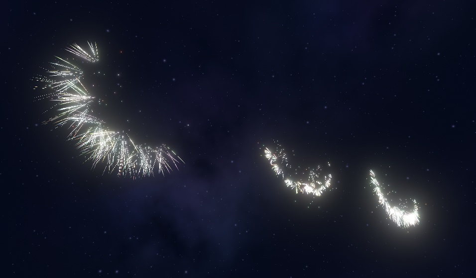 パーティクル花火セット「MQOf FireWorks 2」